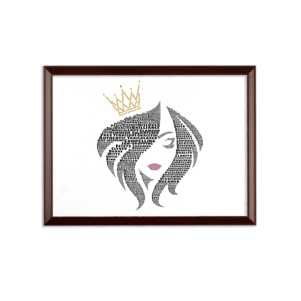 You Are the Queen - Wall Plaque