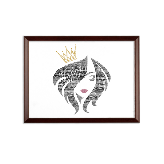 You Are the Queen - Wall Plaque