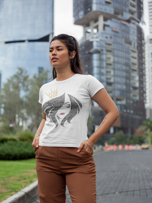 You Are the Queen Fitted T-Shirt
