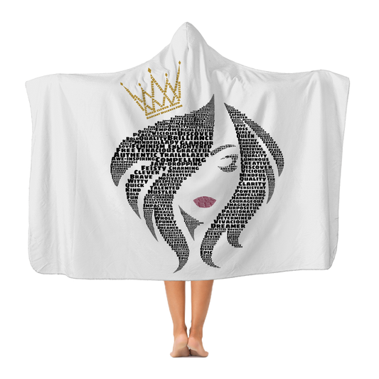 You Are the Queen - Plush Hooded Blanket