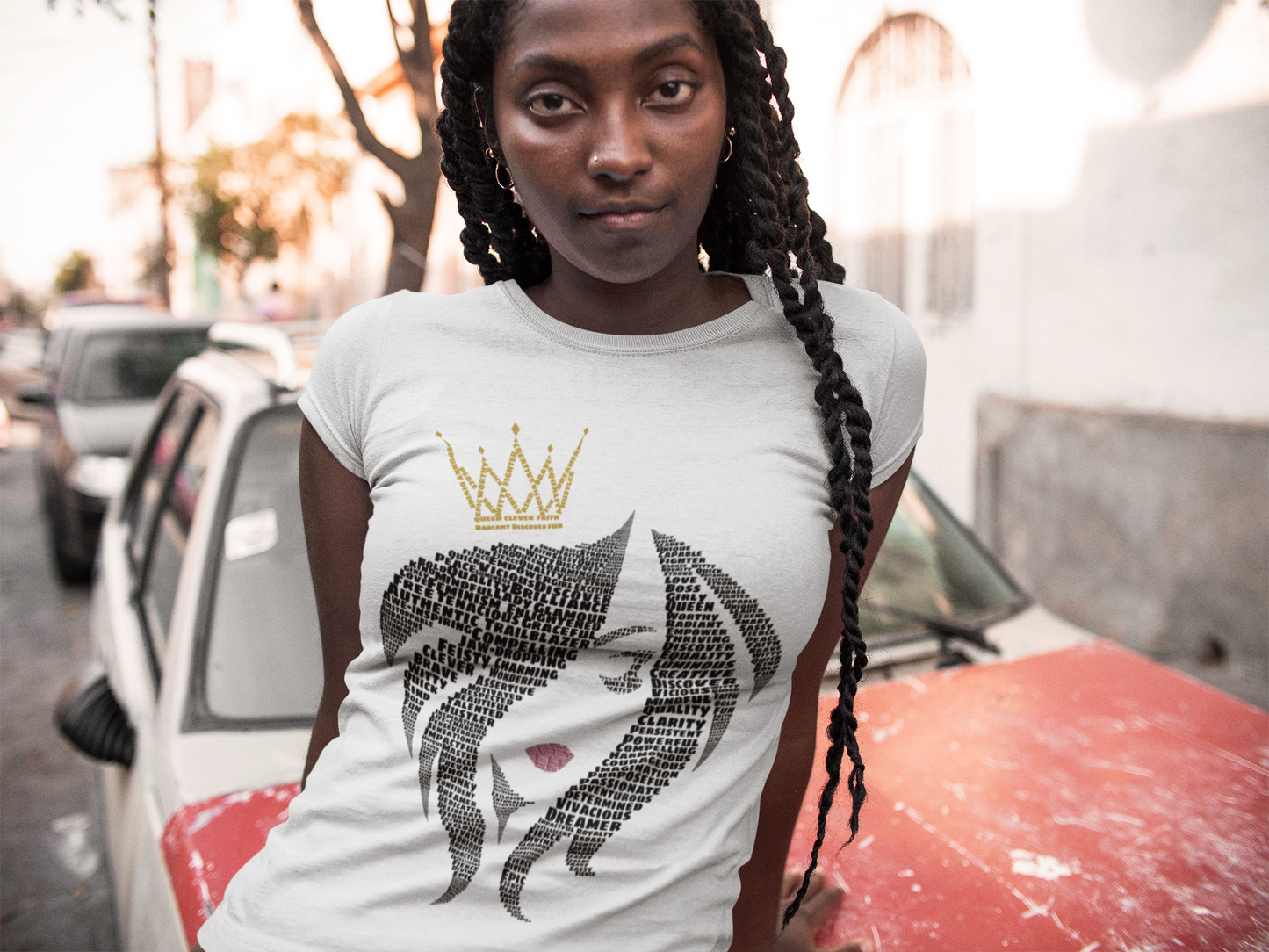 You Are the Queen Fitted T-Shirt